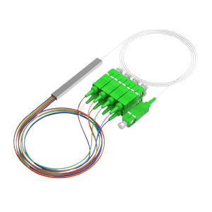 Tube Type 1x8 FTTH Fiber Optic Splitter
