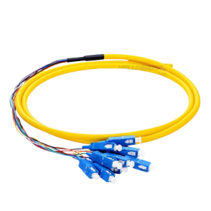 SC/UPC – SC/UPC 12-Color Bunch Fiber Optic Patch Cord