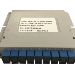 LGX TYPE 1x8 FTTH Fiber Optic Splitter